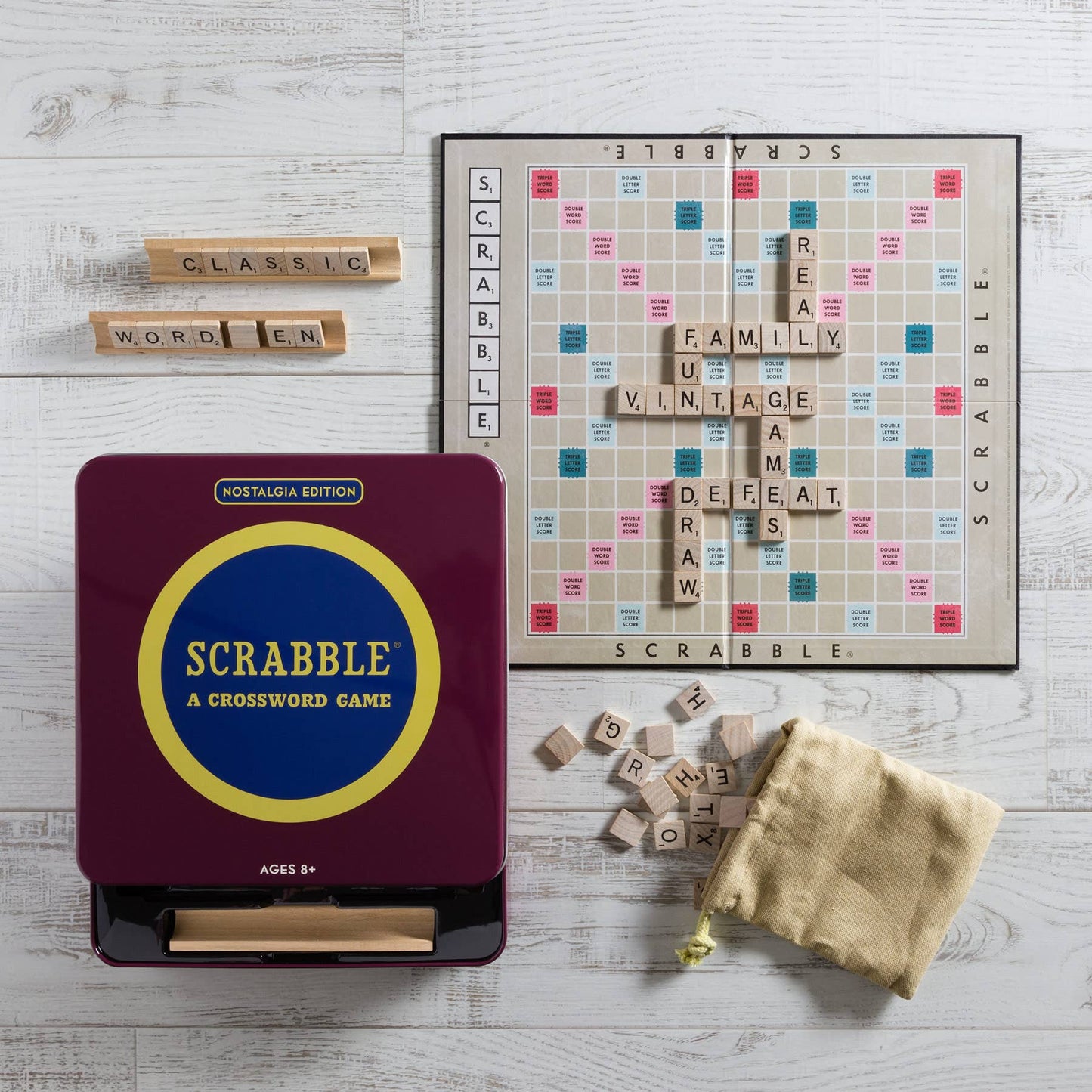 Scrabble Nostalgia Tin