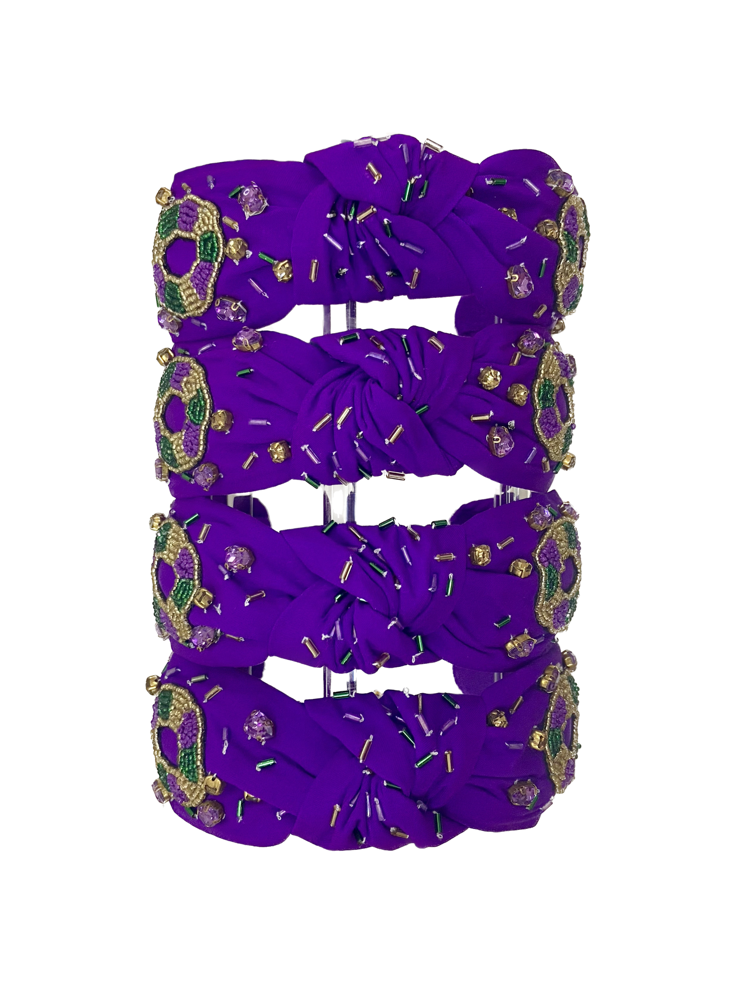 King Cake Mardi Gras Headband