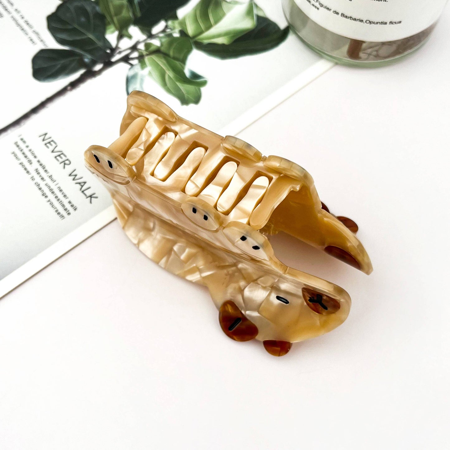 Capybara Acetate Hair Claw Cute Animal Clip