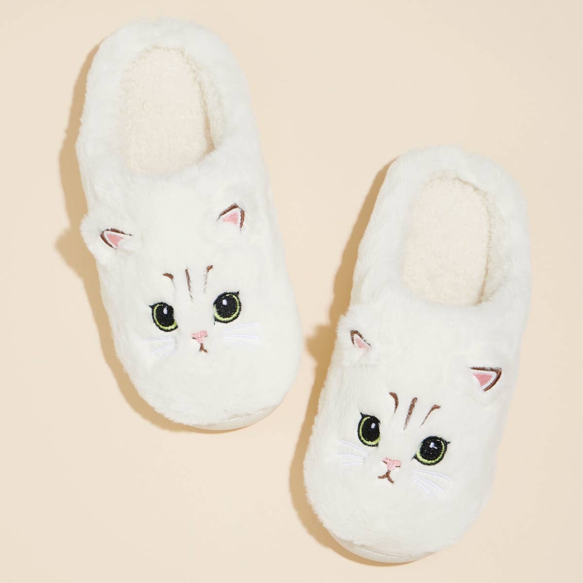 Kitten Fuzzy Home Slippers