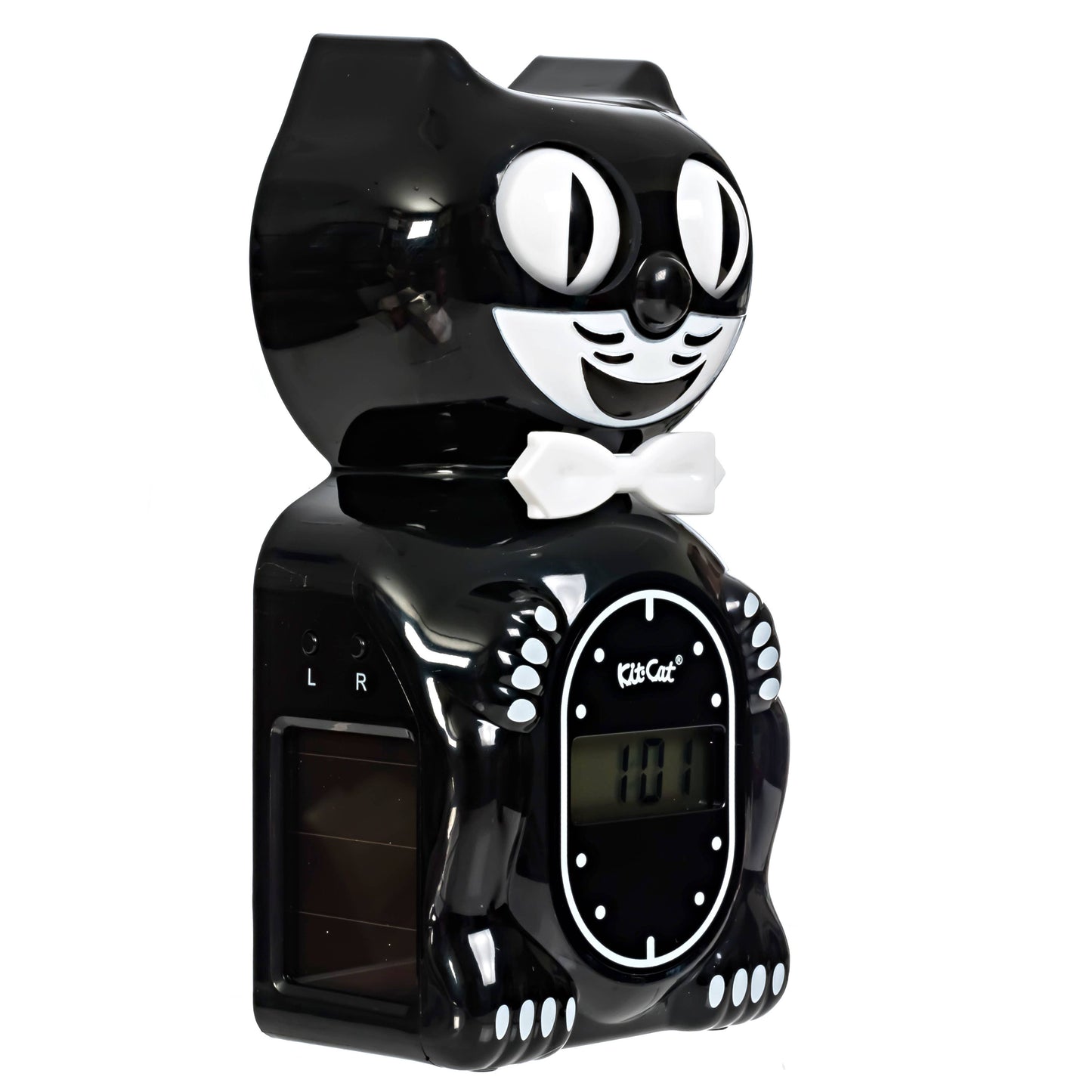 Solar Kit-Cat Digital Alarm Klock – Classic Black