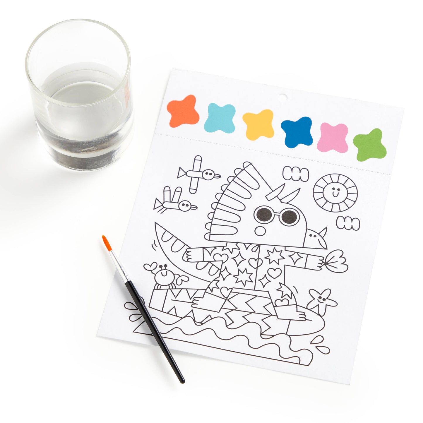 Dinosaur Park Painting Kit