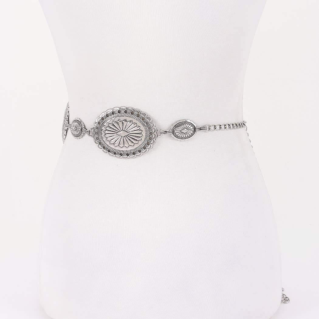 Vintage Metal Chain Belt