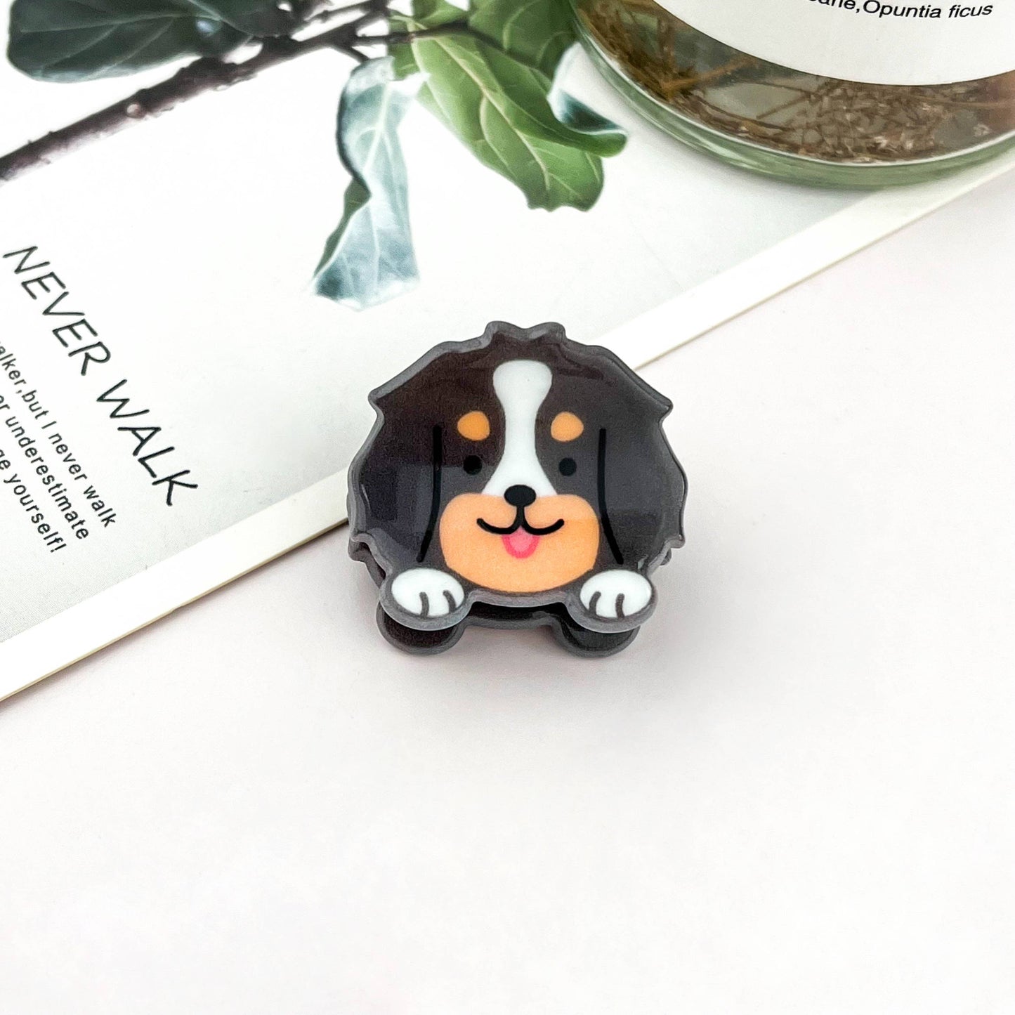 Mini Cute Dog Hair Claw Clip-puppy hair accessory