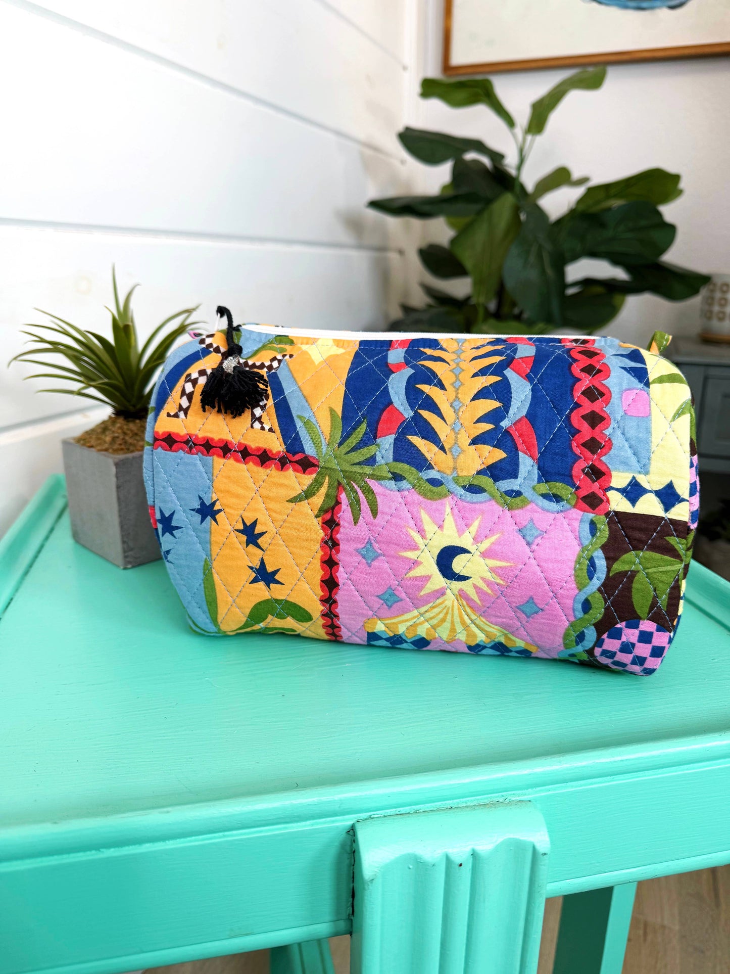 Palm Cirque Makeup Bag