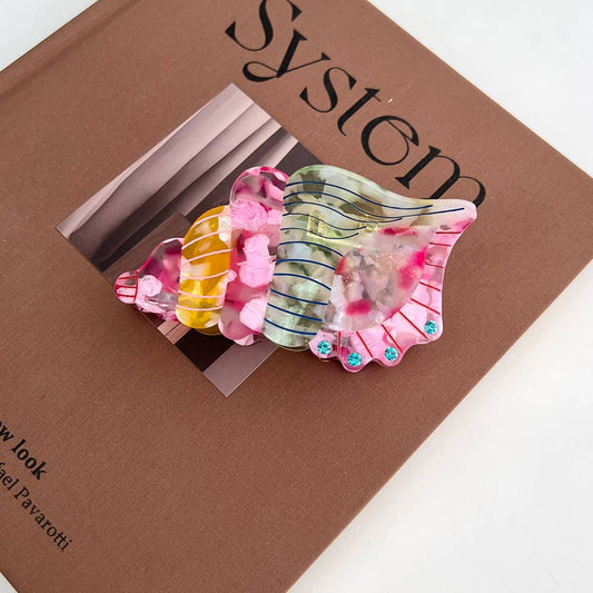Colorful Conch Hair Clip