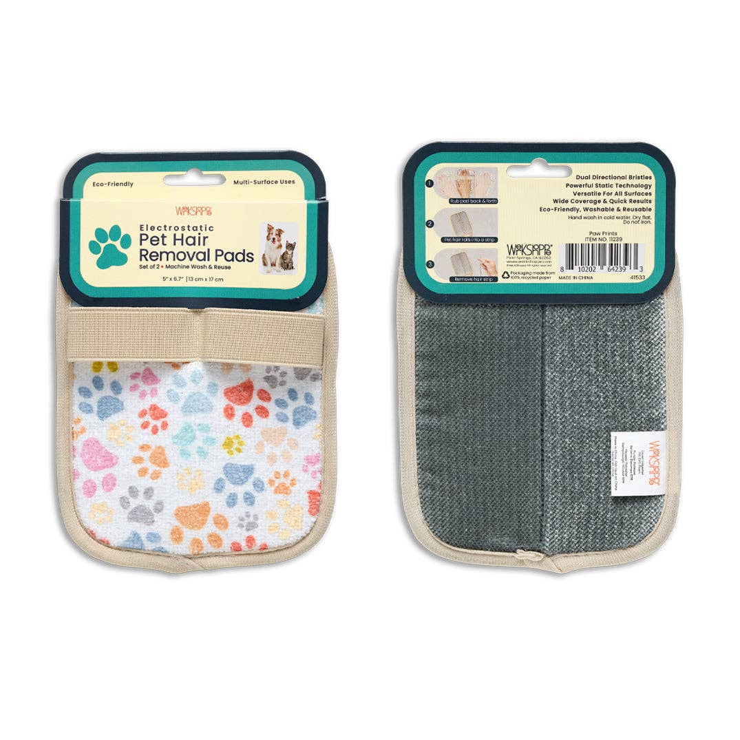Paw Prints Pet Hair Remover Mit Set