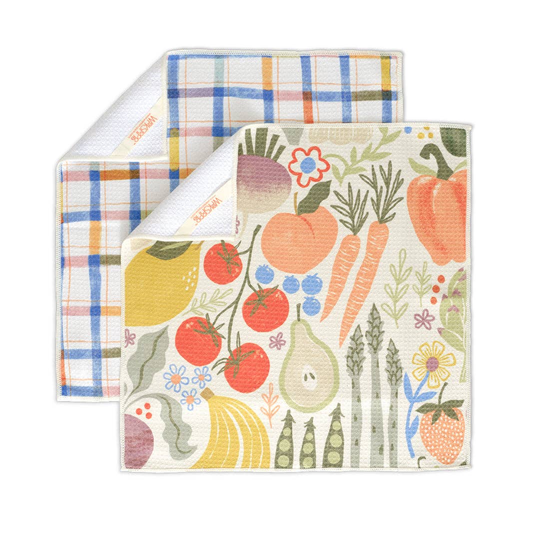 Farm Stand All Purpose Towel, Multi-Surface Cleaning Cloths
