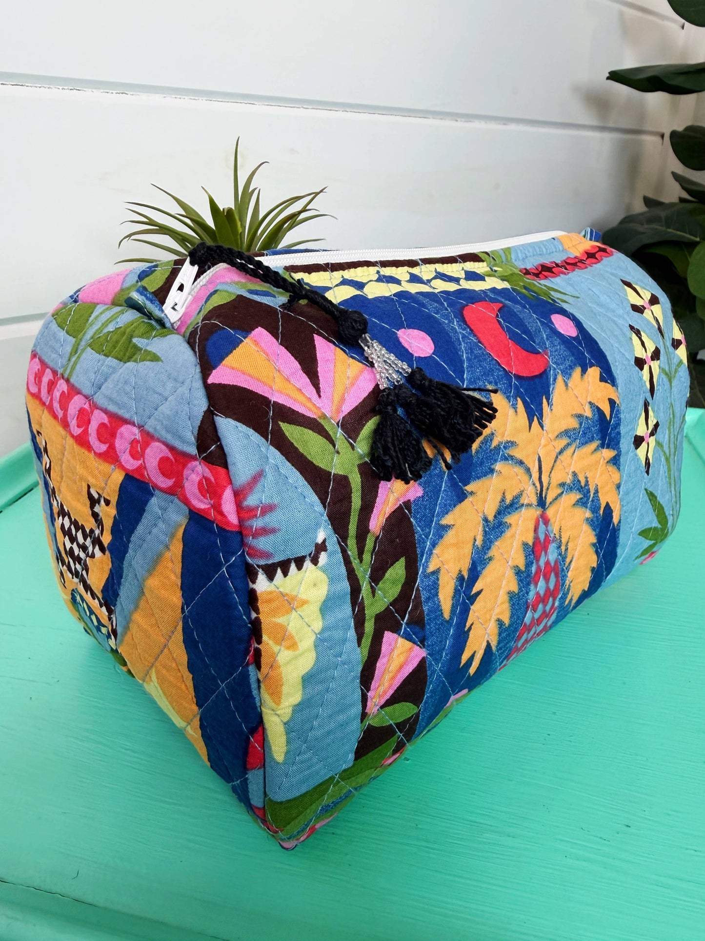 Palm Cirque Makeup Bag