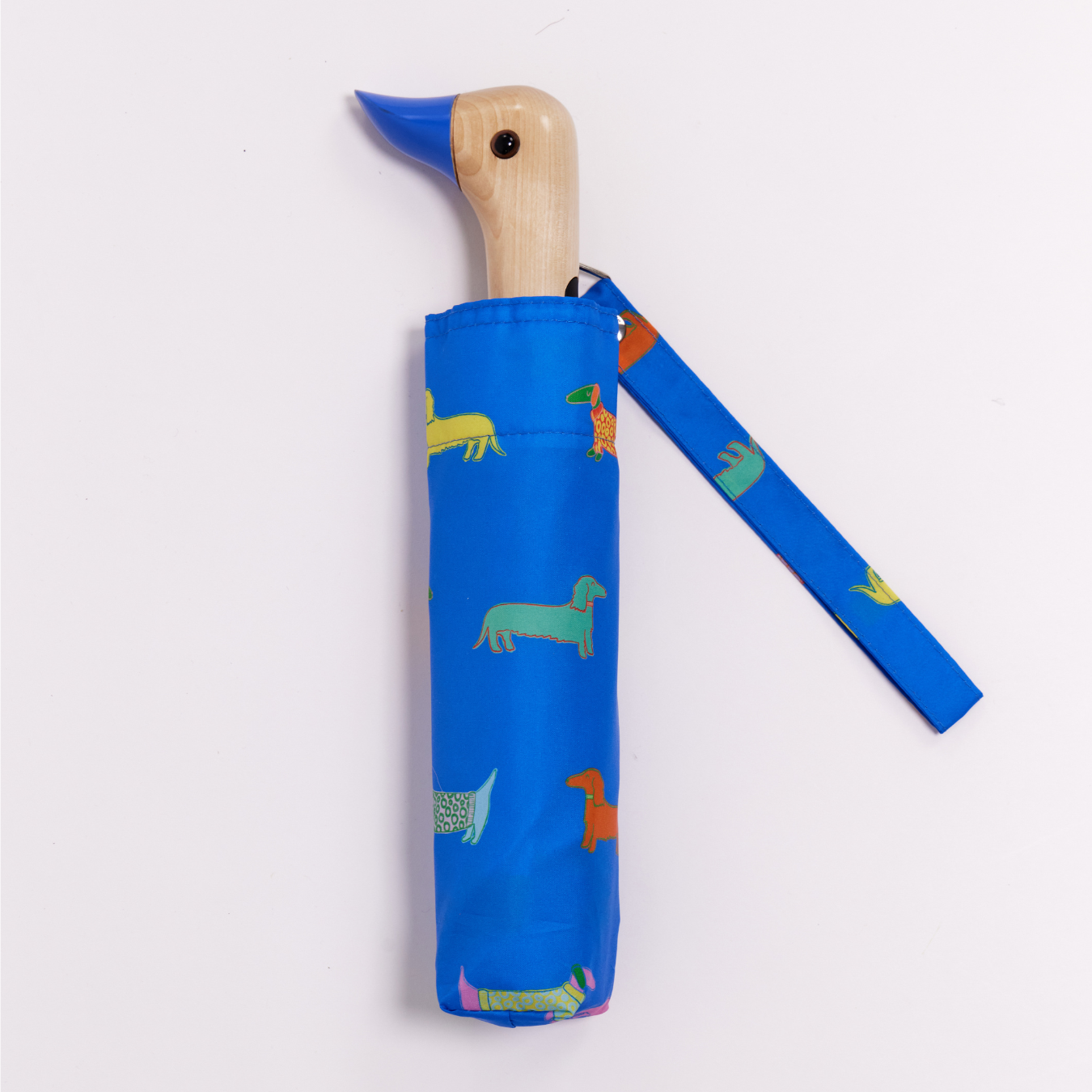 NEW! Dogs in Blue Dachshund Eco-friendly Duckhead Umbrella