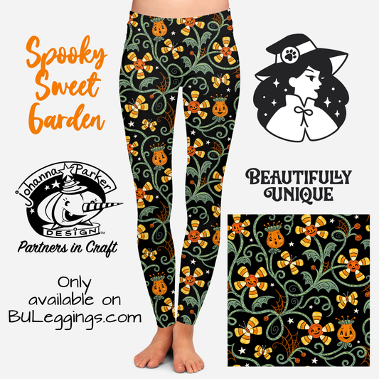 Spooky Sweet Garden (Johanna Parker Exclusive) - Leggings