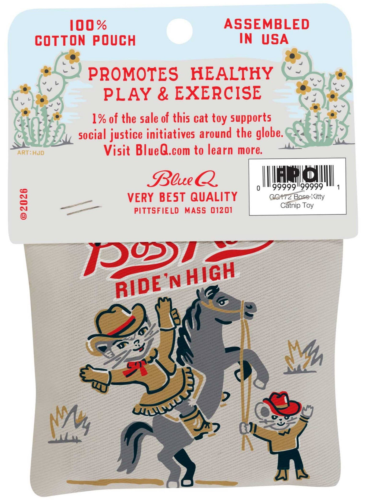 Boss Kitty Catnip Toy