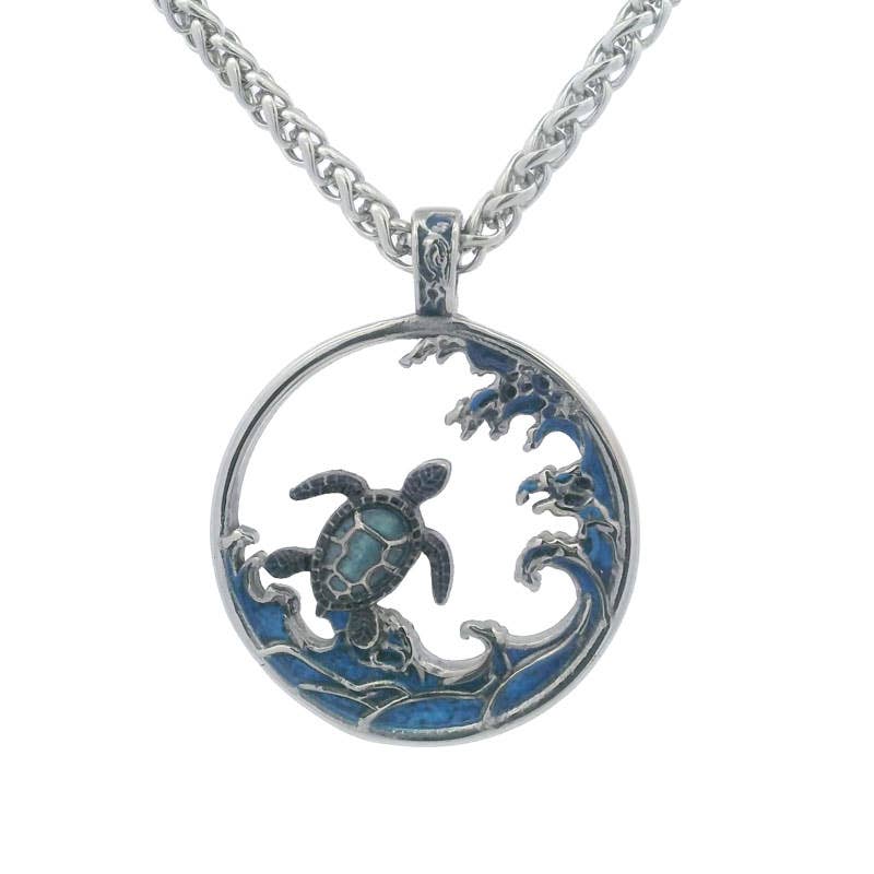 Wonders of The Sea Necklace Silver
