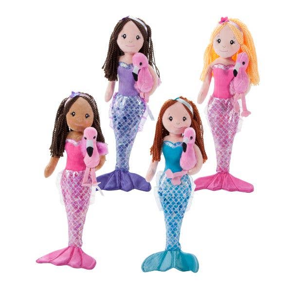 Mermaid Assorted with Flamingo Friend